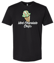 Load image into Gallery viewer, Mint Chocolate Chip Tee Shirt - Youth &amp; Adult