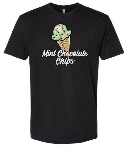 Mint Chocolate Chip Tee Shirt - Youth & Adult