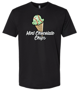 Mint Chocolate Chip Tee Shirt - Youth & Adult