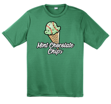 Load image into Gallery viewer, Mint Chocolate Chip Tee Shirt - Youth &amp; Adult