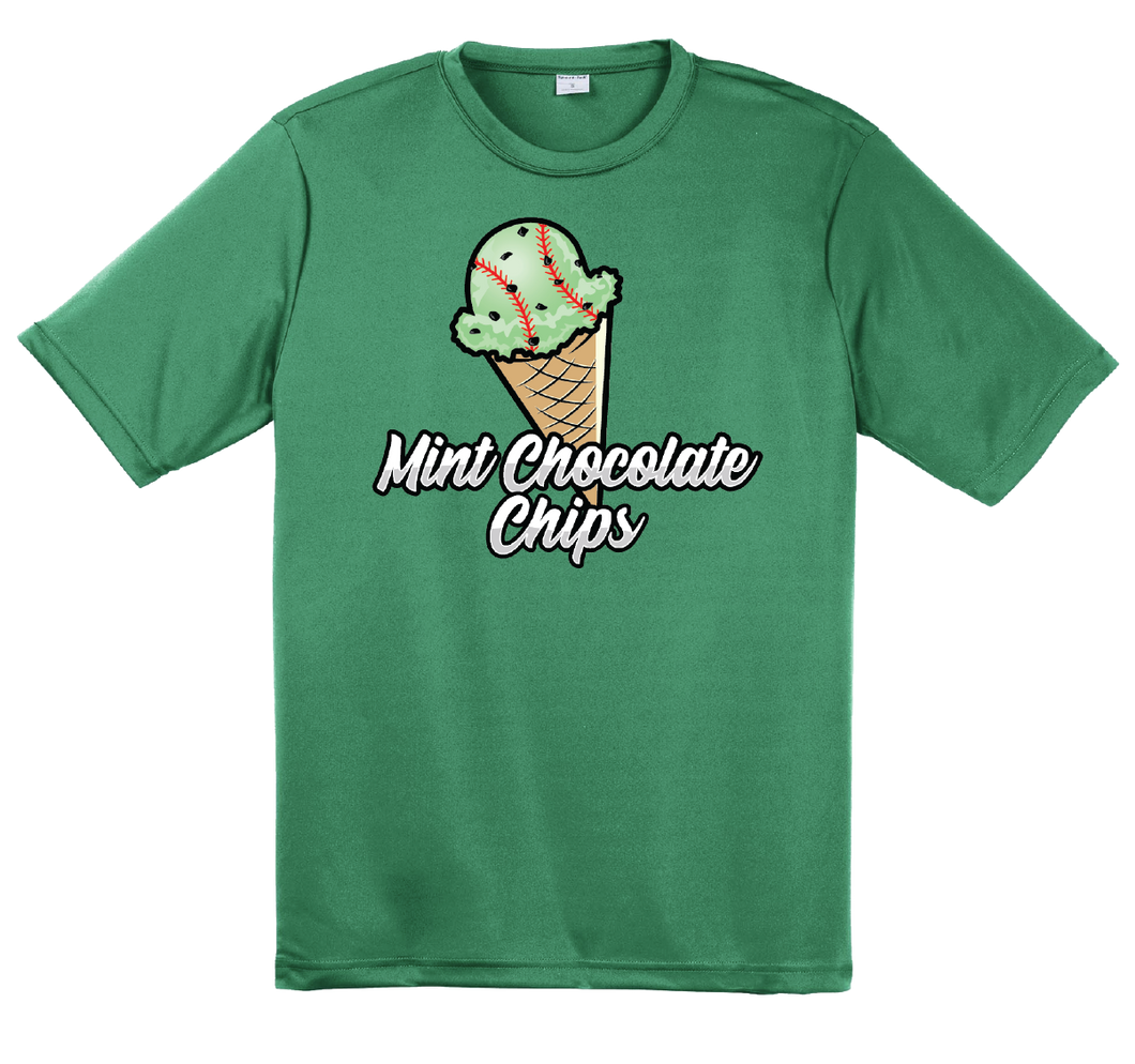 Mint Chocolate Chip Tee Shirt - Youth & Adult