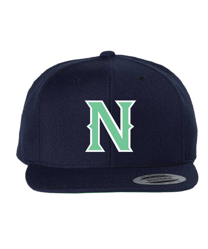 Northwood Little League YP Classic Hat - Navy with Light Green Logo