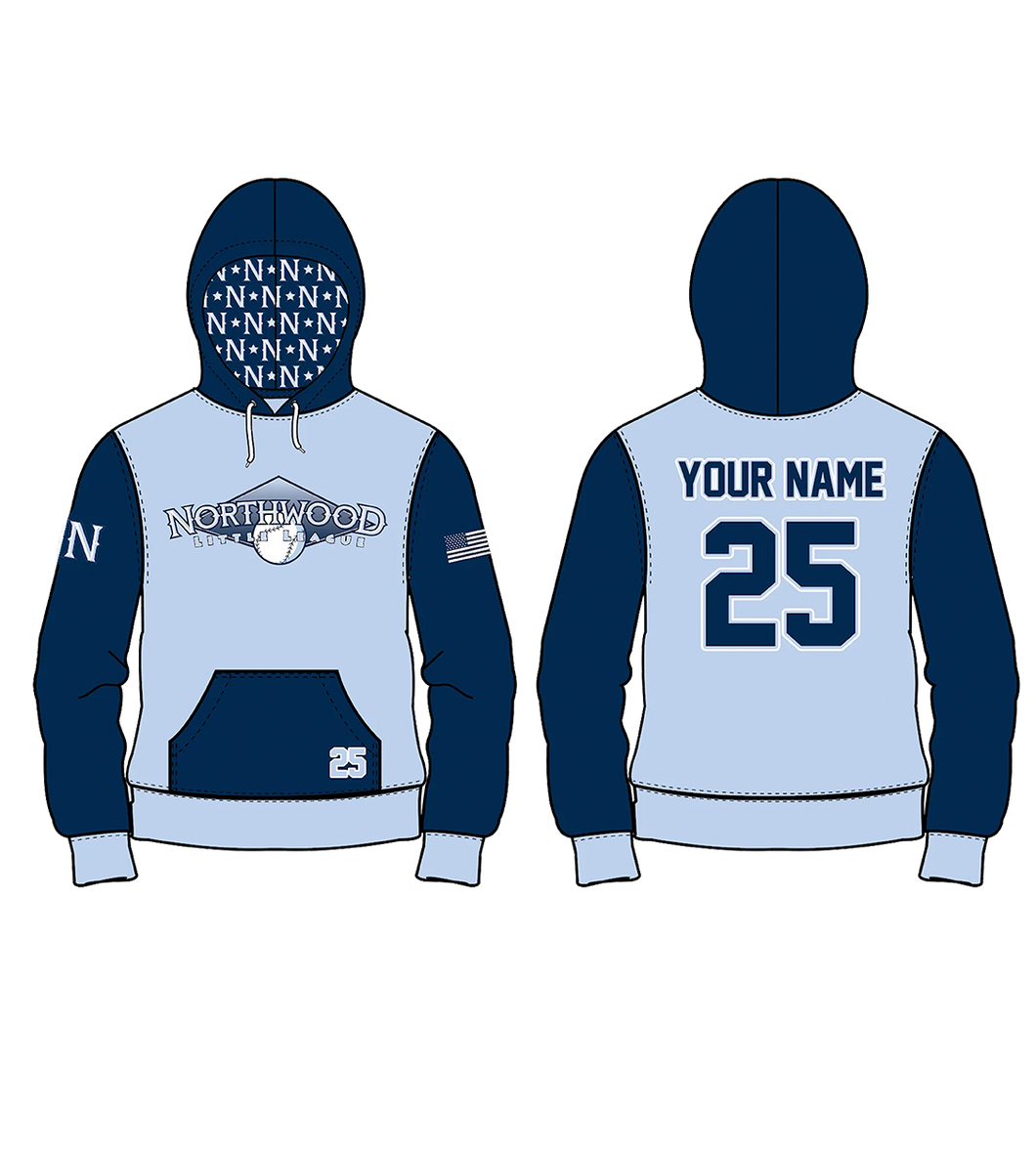 NWLL - Sublimated Hoodie with (Name & Number)