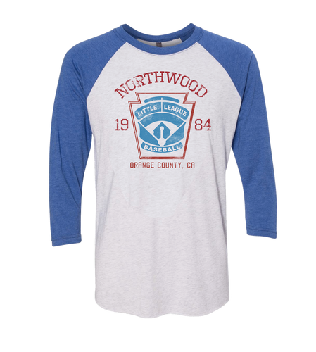 Northwood Little League Vintage Raglan Adult