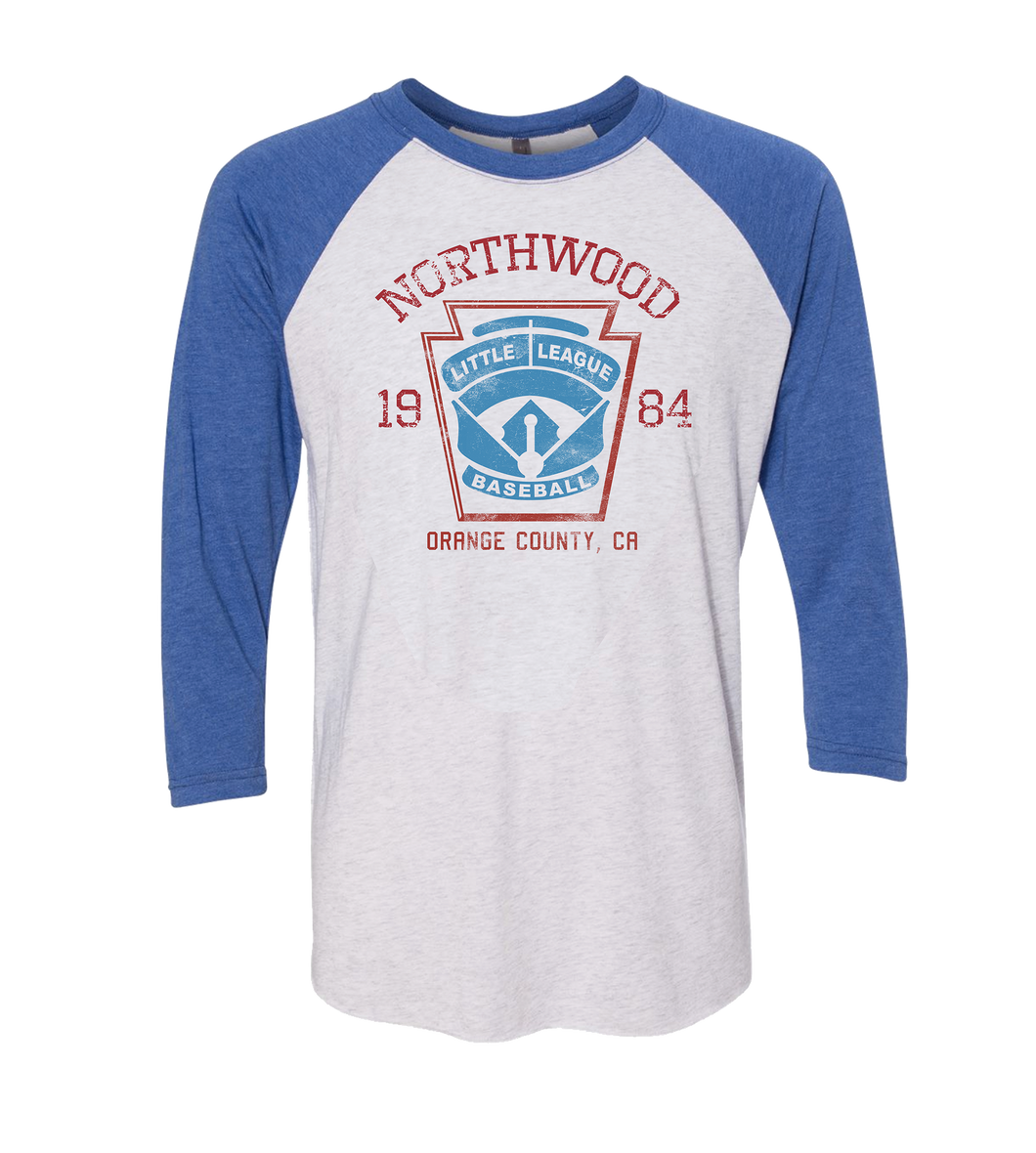 Northwood Little League Vintage Raglan Adult