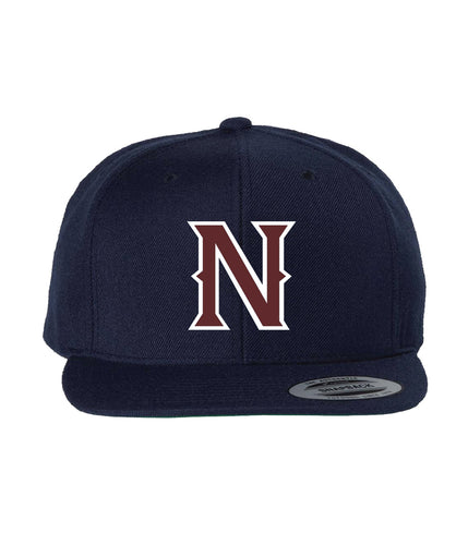 Northwood Little League YP Classic Hat - Navy with Dark Brown Logo