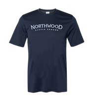 Load image into Gallery viewer, Northwood Little League Dri Fit Adult Tee - Front Only (ADULT)