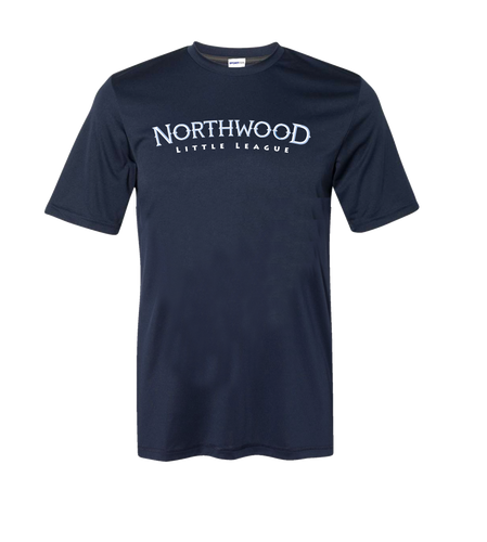 Northwood Little League Dri Fit Adult Tee - Front Only (ADULT)