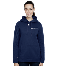 Load image into Gallery viewer, Under Armour Ladies Hustle Pullover Hooded Sweatshirt