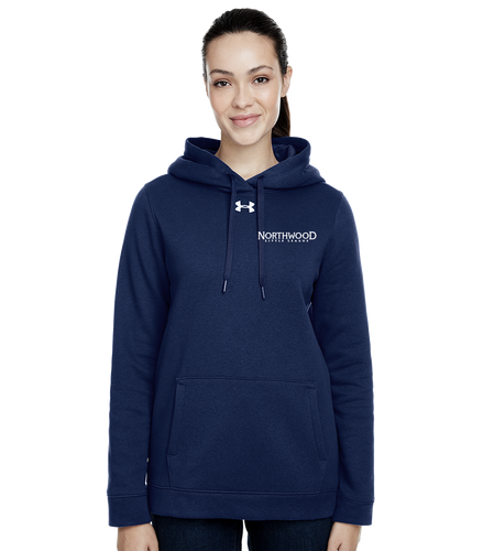 Under Armour Ladies Hustle Pullover Hooded Sweatshirt