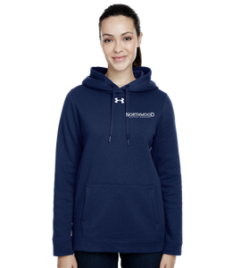 Under Armour Ladies Hustle Pullover Hooded Sweatshirt