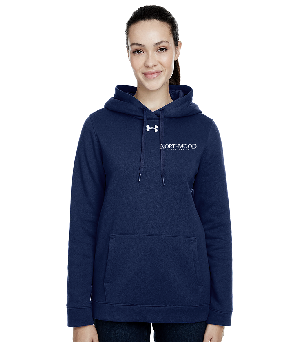 Under Armour Ladies Hustle Pullover Hooded Sweatshirt