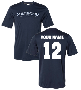 Northwood Little League Dri Fit Adult Tee with Name and Number (ADULT)