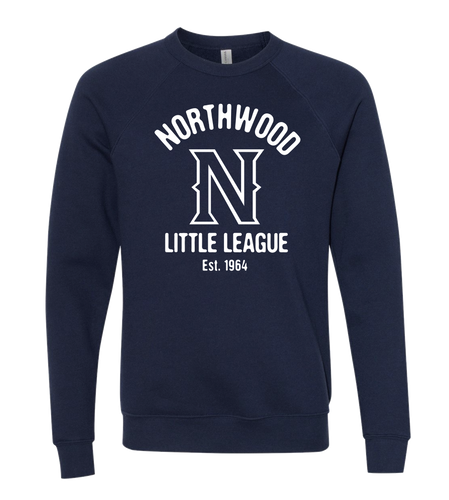 Northwood Little League Bella Crewneck Unisex Adult