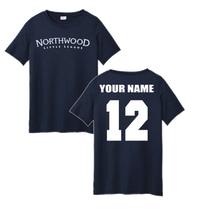 Load image into Gallery viewer, NWLL - Dri Fit Tee with Name and Number (YOUTH)